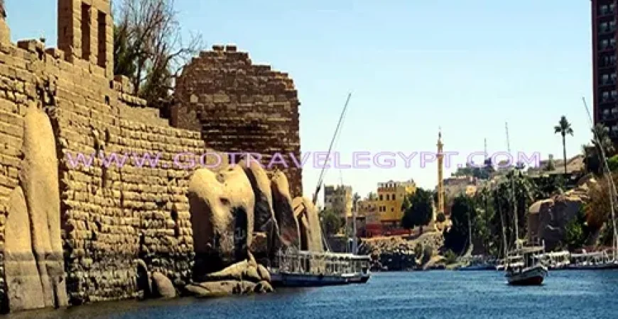 4 Days From Aswan Nile Felucca with stay and tours ‎package